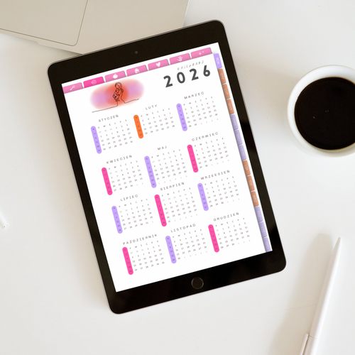 Planer Cyfrowy na 12 miesięcy