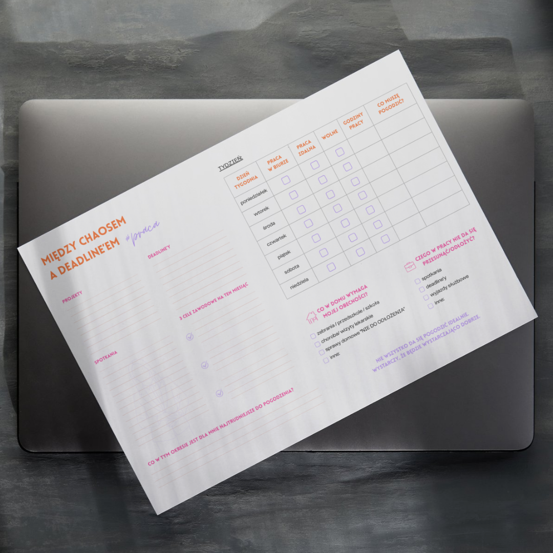 Tygodniowy Planer Pracy (PDF)